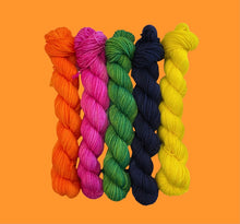 Load image into Gallery viewer, Minis Sock Set, Merino/Nylon, 100g, The Gaga Collection