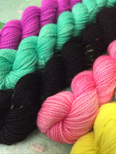 Load image into Gallery viewer, Acceptable in The 80s Titanium Minis Sock Set, Merino/Nylon, 100g