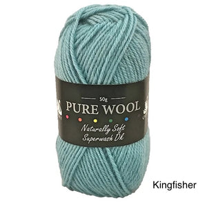 Cygnet Pure Wool Superwash DK, 50g
