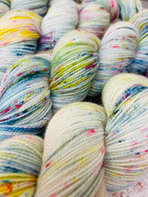 Load image into Gallery viewer, Superwash Merino Nylon Titanium Sock Yarn, 100g/3.5oz, Word Salad