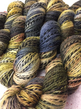 Load image into Gallery viewer, Superwash Zebra 4 Ply Fingering Yarn, 100g/3.5oz, A Forest