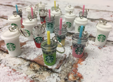 Load image into Gallery viewer, Frappuccino Iced Coffee Progress Keeper Stitch Markers Set