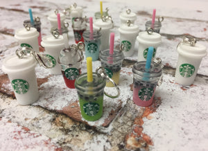 Frappuccino Iced Coffee Progress Keeper Stitch Markers Set