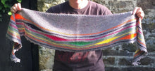 Load image into Gallery viewer, Rainbow Relay Shawl Kit