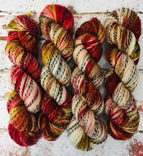 Load image into Gallery viewer, Superwash Zebra 4 Ply Fingering Yarn, 100g/3.5oz, Piano Wire