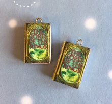 Load image into Gallery viewer, The Lord of the Rings Miniature Book Charm, J R R Tolkien