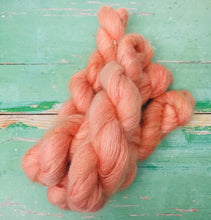 Load image into Gallery viewer, Superwash Kid Mohair Silk Lace Yarn, 50g, 420m, Peachy
