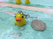 Load image into Gallery viewer, Rubber Duck Progress Keeper Stitch Marker