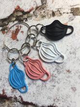 Load image into Gallery viewer, Set of 4 Face Covering Mask Stitch Markers