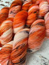 Load image into Gallery viewer, Superwash Merino Nylon Titanium Sock Yarn, 100g/3.5oz, Take the Cookies