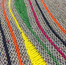 Load image into Gallery viewer, Rainbow Relay Shawl Kit