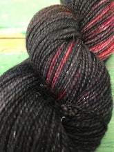 Load image into Gallery viewer, Superwash Silver Sparkle Sock Yarn, 100g/3.5oz, Eccentric Orbit