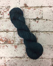 Load image into Gallery viewer, Superwash Silver Sparkle Sock Yarn, 100g/3.5oz, Malice Through The Looking Glass
