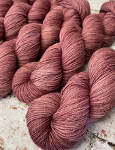 Load image into Gallery viewer, Superwash Merino Nylon Titanium Sock Yarn, 100g/3.5oz, Rosebud