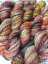 Load image into Gallery viewer, Superwash Zebra 4 Ply Fingering Yarn, 100g/3.5oz, That’s Betsy Bucket’s Peach