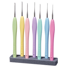 Load image into Gallery viewer, Clover Amour Steel Crochet Hook, sizes 1mm-1.75mm