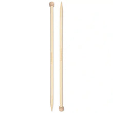 Load image into Gallery viewer, Prym Single Point Straight Bamboo Knitting Needles, 3.0mm-10mm, 33cm
