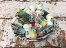 Load image into Gallery viewer, Frappuccino Iced Coffee Progress Keeper Stitch Markers Set