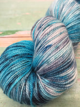 Load image into Gallery viewer, Superwash Merino Nylon Titanium Sock Yarn, 100g/3.5oz, Ship of Fools