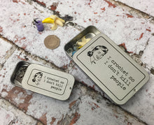 Load image into Gallery viewer, Notions Tin, I Crochet So I Don't Kill People