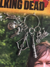 Load image into Gallery viewer, Set of 6 The Walking Dead Inspired Stitch Markers