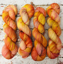 Load image into Gallery viewer, Superwash Bluefaced Leicester Nylon Ultimate Sock Yarn, 100g/3.5oz, That’s My Peach
