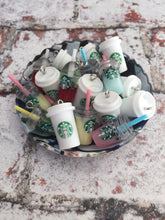 Load image into Gallery viewer, Frappuccino Iced Coffee Progress Keeper Stitch Markers Set