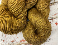 Load image into Gallery viewer, Yak 4 Ply Fingering Yarn, 100g/3.5oz, Gold Rush