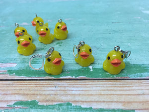 Rubber Duck Progress Keeper Stitch Marker