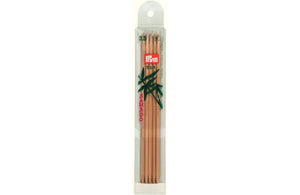 Prym Double Pointed Bamboo Needles, 2.0m-4.0mm, 15cm and 20cm