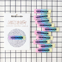 Load image into Gallery viewer, Kylie and the Machine Woven Labels - Rainbow Handmade