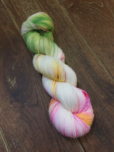 Load image into Gallery viewer, Superwash Merino Nylon Titanium Sock Yarn, 100g/3.5oz, Look at the Flowers