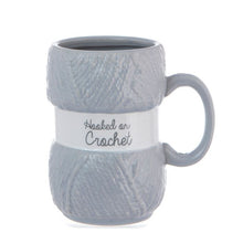 Load image into Gallery viewer, Crochet Mug, Hooked on Crochet