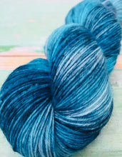 Load image into Gallery viewer, Superwash Bluefaced Leicester Nylon Ultimate Sock Yarn, 100g/3.5oz, Ship of Fools