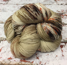 Load image into Gallery viewer, Superwash Merino Nylon Titanium Sock Yarn, 100g/3.5oz, Gruel