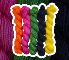 Load image into Gallery viewer, Minis Sock Set, Merino/Nylon, 100g, The Gaga Collection
