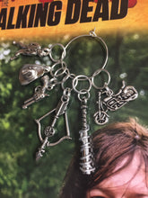 Load image into Gallery viewer, Set of 6 The Walking Dead Inspired Stitch Markers