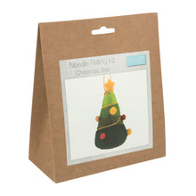 Load image into Gallery viewer, Christmas Tree needle felting kit

