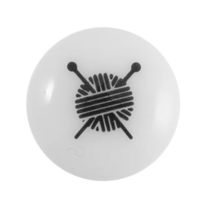 Yarn Ball Buttons, 13mm