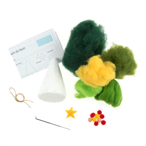 Christmas Tree Needle Felting Kit