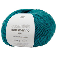 Load image into Gallery viewer, Rico Essentials Soft Merino Aran Turquoise
