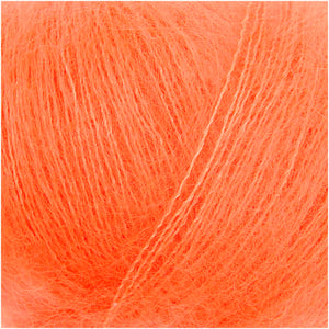 Rico Essentials Super Kid Mohair Loves Silk, Neon Orange, 25g