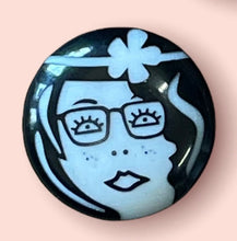 Load image into Gallery viewer, Art Deco retro face button buttons
