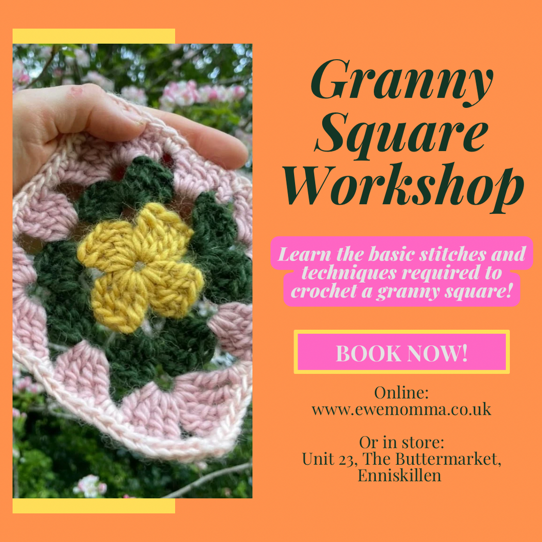Granny Square Crochet Workshop