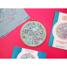 Load image into Gallery viewer, 24 Days of Advent Christmas Embroidery Pattern Fabric Pack by Oh Sew Bootiful
