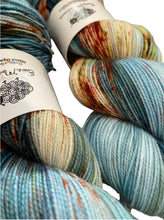 Load image into Gallery viewer, Superwash Merino Nylon Titanium Sock Yarn, 100g/3.5oz, Daphne
