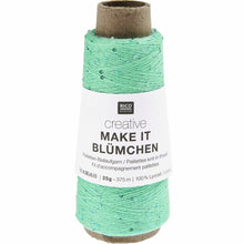Load image into Gallery viewer, Rico Creative Make It Flowers Blumchen Turquoise

