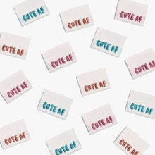 Load image into Gallery viewer, Kylie and the machine, KATM woven labels Cute AF
