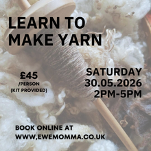 Load image into Gallery viewer, Drop spindle workshop Ewemomma
