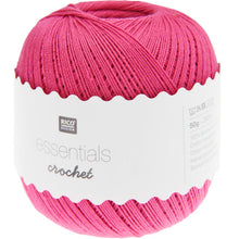 Load image into Gallery viewer, Rico Essentials Crochet Cotton No 10 Fuchsia
